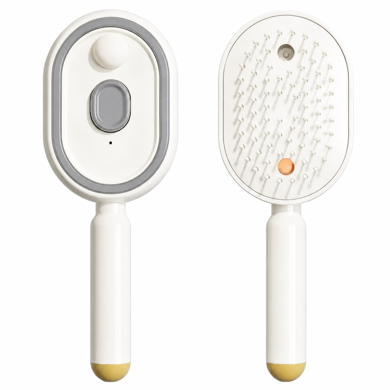 MiniMist™ Spazzola a vapore 3-in-1 – Nebbia, Massaggio e Luce Rossa in uno