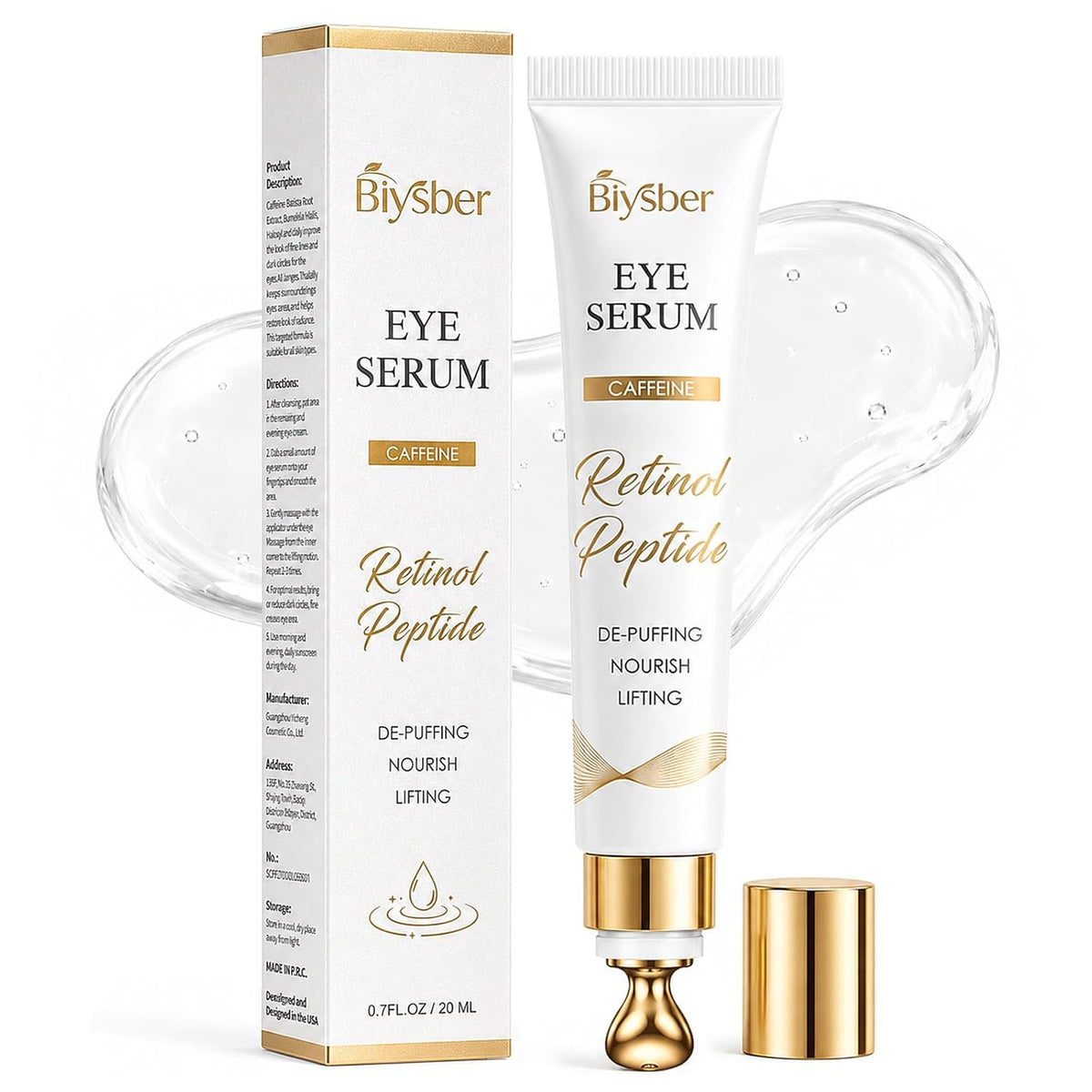 EyeVeil™ — cafeïne-oogserum tegen wallen & vermoeide ogen