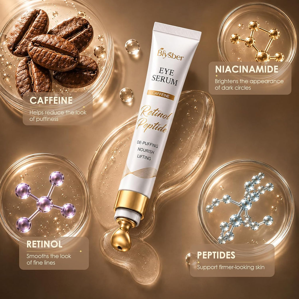 EyeVeil™ — cafeïne-oogserum tegen wallen & vermoeide ogen