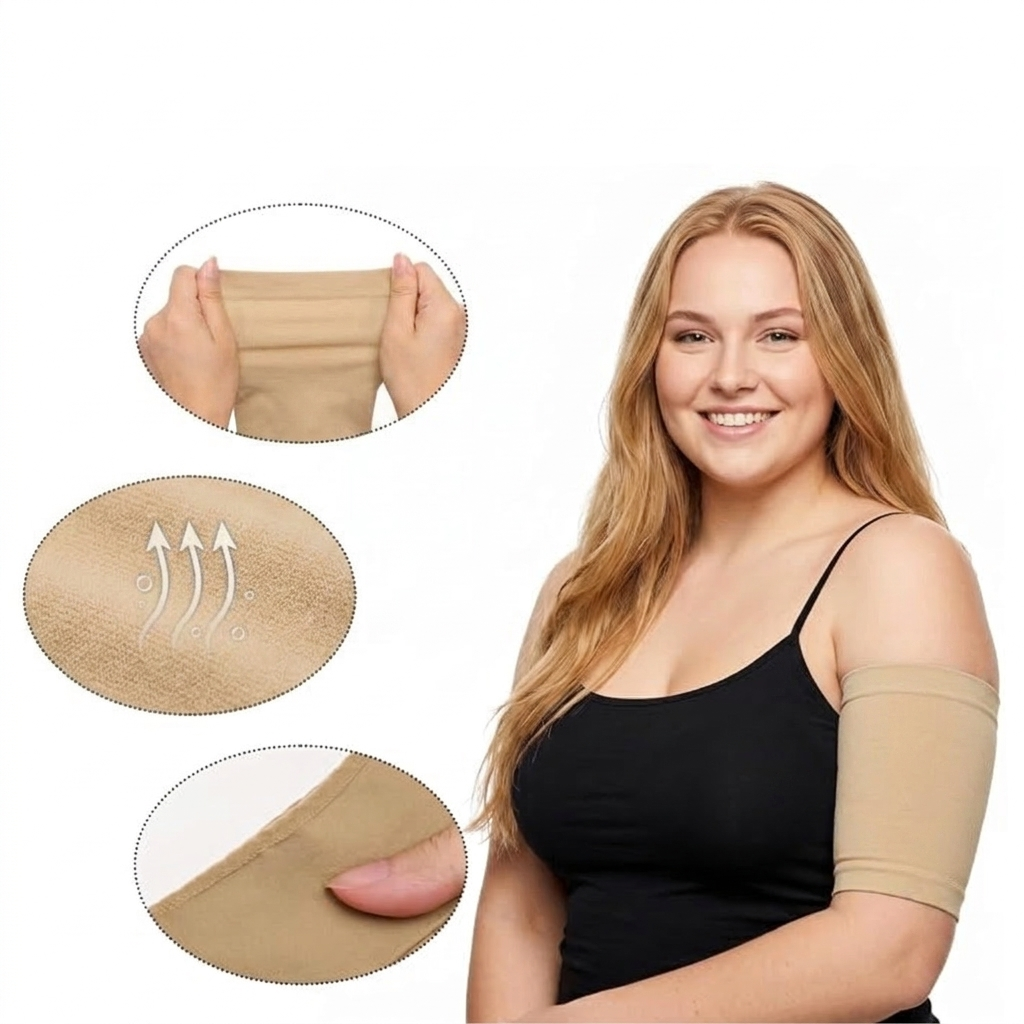 SlimFit Sleeve™ – De Slimme Compressiehulp voor Stevige Bovenarmen