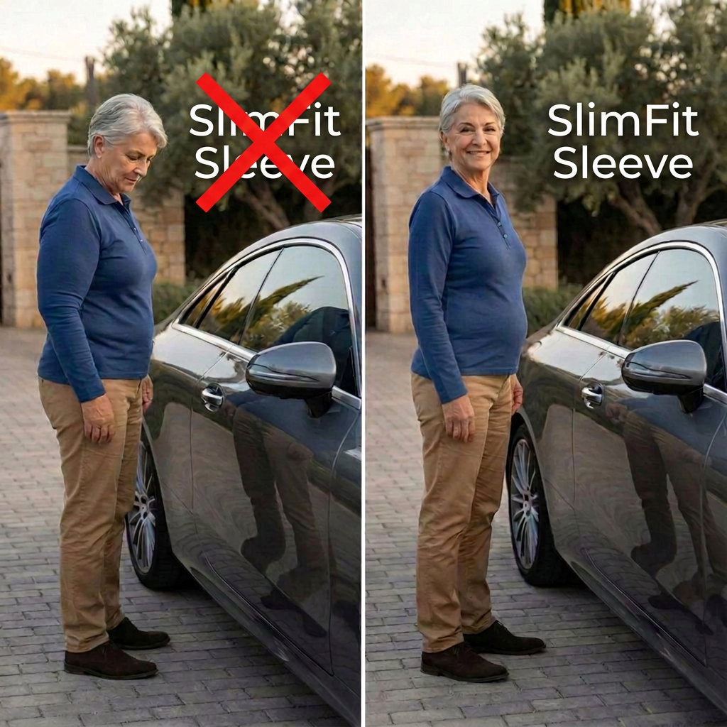SlimFit Sleeve™ – De Slimme Compressiehulp voor Stevige Bovenarmen
